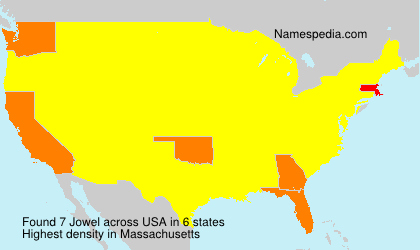 Surname Jowel in USA Surname Jowel in USA