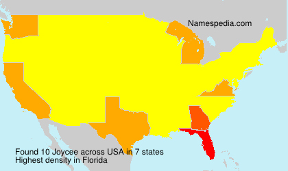 Surname Joycee in USA Surname Joycee in USA