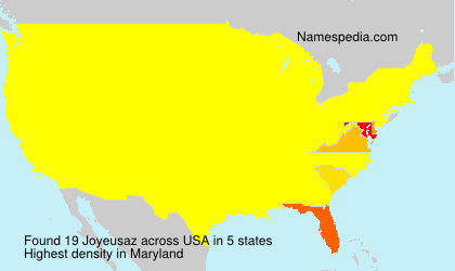 Surname Joyeusaz in USA Surname Joyeusaz in USA