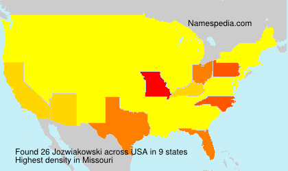 Surname Jozwiakowski in USA Surname Jozwiakowski in USA
