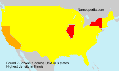 Surname Jozwicka in USA Surname Jozwicka in USA