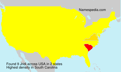 Surname Jridi in USA Surname Jridi in USA