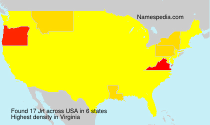 Surname Jrt in USA Surname Jrt in USA