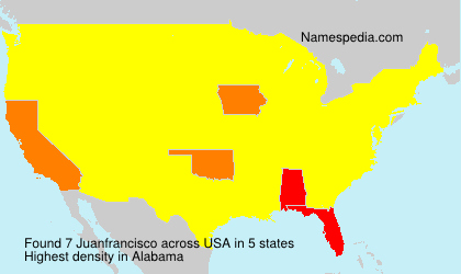 Surname Juanfrancisco in USA Surname Juanfrancisco in USA