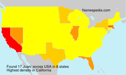 Surname Juani in USA Surname Juani in USA
