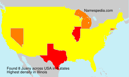 Surname Juany in USA Surname Juany in USA