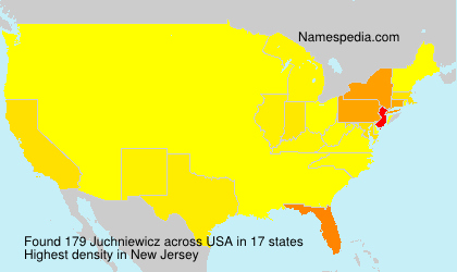 Surname Juchniewicz in USA Surname Juchniewicz in USA