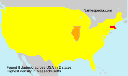 Surname Judecki in USA Surname Judecki in USA