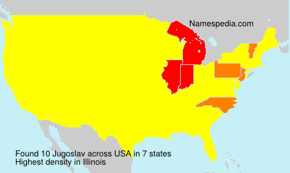 Surname Jugoslav in USA Surname Jugoslav in USA