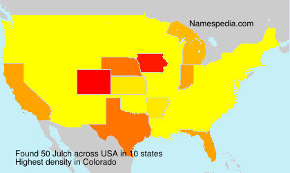 Surname Julch in USA Surname Julch in USA