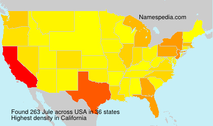 Surname Jule in USA Surname Jule in USA