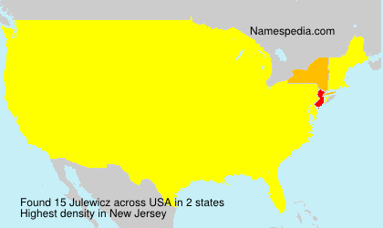 Surname Julewicz in USA Surname Julewicz in USA