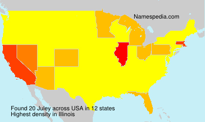Surname Juley in USA Surname Juley in USA