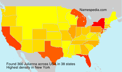 Surname Julianna in USA Surname Julianna in USA
