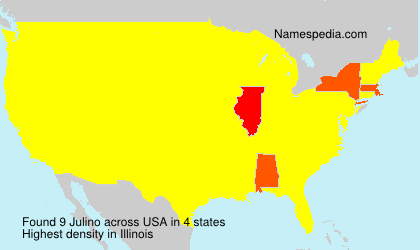 Surname Julino in USA Surname Julino in USA