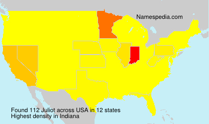 Surname Juliot in USA Surname Juliot in USA