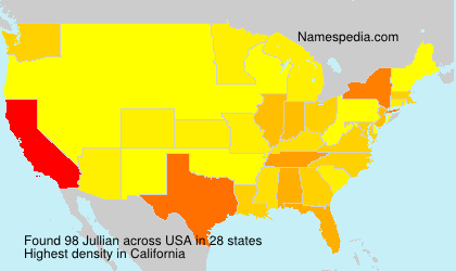 Surname Jullian in USA Surname Jullian in USA