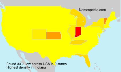 Surname Julow in USA Surname Julow in USA