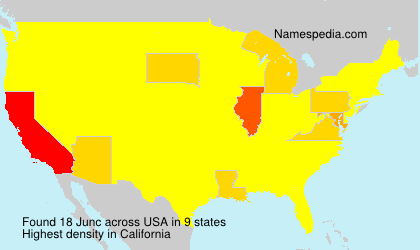 Surname Junc in USA Surname Junc in USA