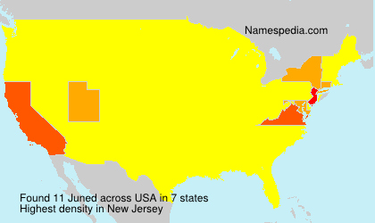 Surname Juned in USA Surname Juned in USA