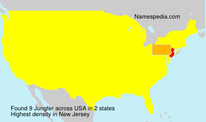 Surname Jungfer in USA Surname Jungfer in USA