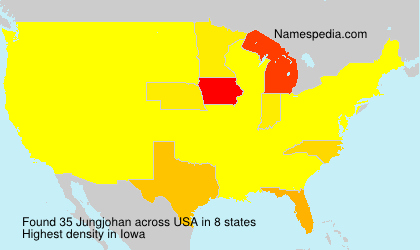 Surname Jungjohan in USA Surname Jungjohan in USA