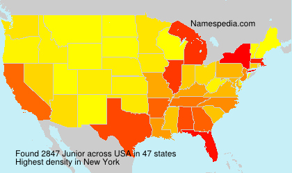 Surname Junior in USA Surname Junior in USA