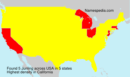 Surname Junling in USA Surname Junling in USA