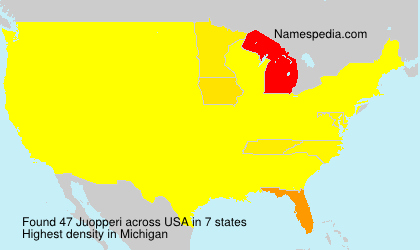 Surname Juopperi in USA Surname Juopperi in USA