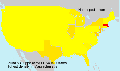 Surname Juppe in USA Surname Juppe in USA