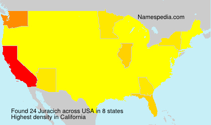 Surname Juracich in USA Surname Juracich in USA