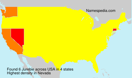 Surname Jurebie in USA Surname Jurebie in USA
