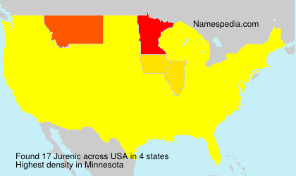Surname Jurenic in USA Surname Jurenic in USA