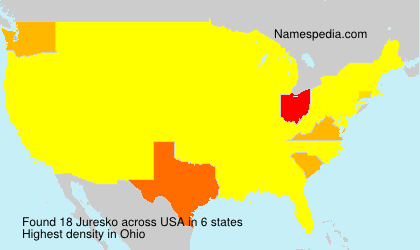 Surname Juresko in USA Surname Juresko in USA