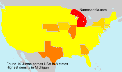 Surname Jurma in USA Surname Jurma in USA