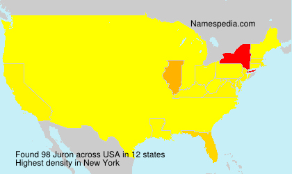 Surname Juron in USA Surname Juron in USA