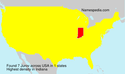 Surname Jurov in USA