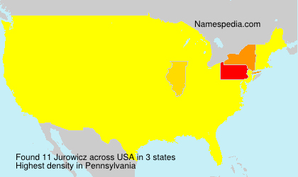 Surname Jurowicz in USA Surname Jurowicz in USA