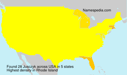 Surname Jusczyk in USA Surname Jusczyk in USA