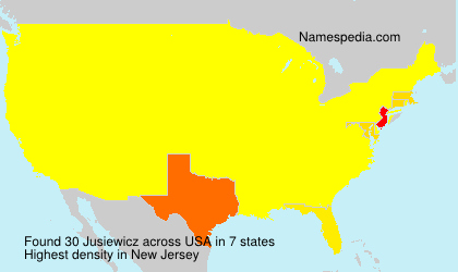 Surname Jusiewicz in USA Surname Jusiewicz in USA