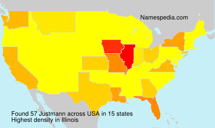 Surname Justmann in USA Surname Justmann in USA