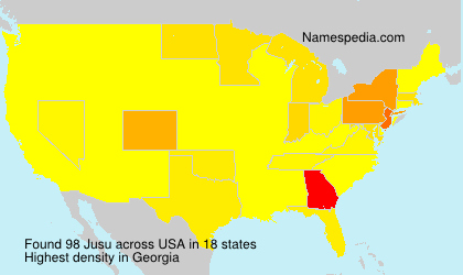 Surname Jusu in USA Surname Jusu in USA