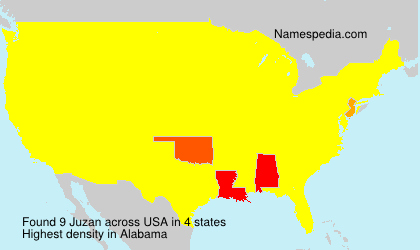 Surname Juzan in USA Surname Juzan in USA
