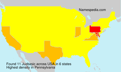 Surname Juzbasic in USA Surname Juzbasic in USA