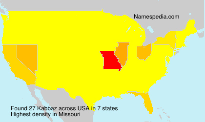 Surname Kabbaz in USA Surname Kabbaz in USA