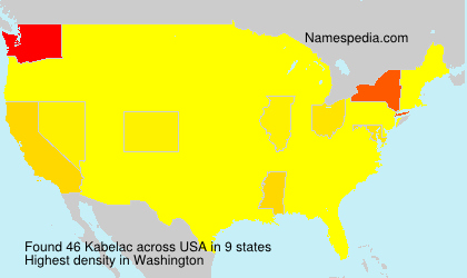 Surname Kabelac in USA Surname Kabelac in USA