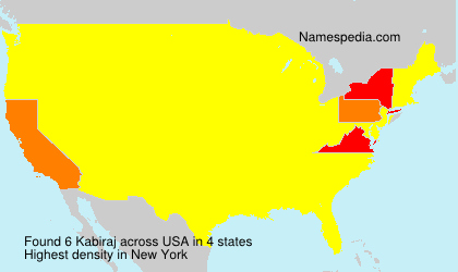 Surname Kabiraj in USA Surname Kabiraj in USA