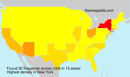 Surname Kacperski in USA Surname Kacperski in USA
