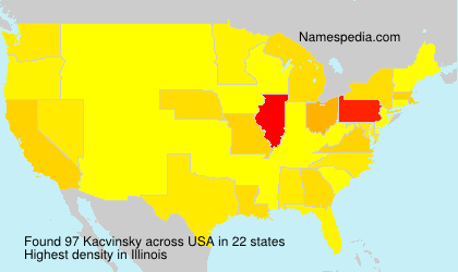 Surname Kacvinsky in USA Surname Kacvinsky in USA