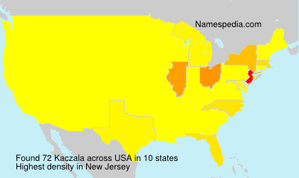 Surname Kaczala in USA Surname Kaczala in USA